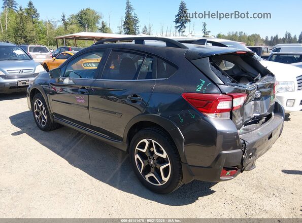 JF2GTANC0KH316843 2019 SUBARU CROSSTREK Серый Задняя левая четверть