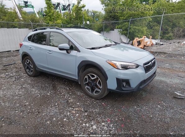 JF2GTANC2K8359581 2019 SUBARU CROSSTREK Синий Передняя правая четверть