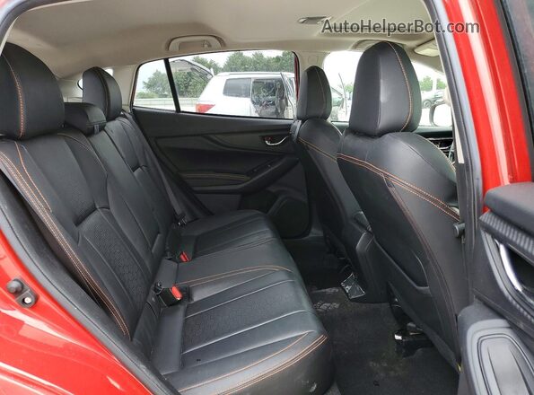 JF2GTANC2L8257585 2020 SUBARU CROSSTREK Red Rear interior view