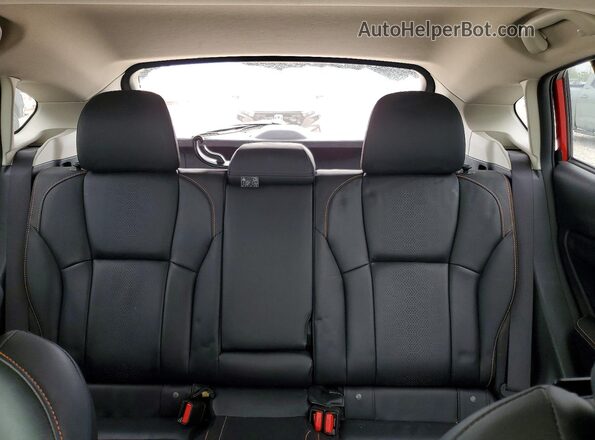 JF2GTANC2L8257585 2020 SUBARU CROSSTREK Red Rear seats view
