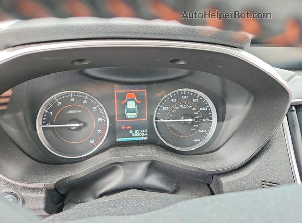 JF2GTANC3L8209786 2020 SUBARU CROSSTREK Silver Vista del cuadro de instrumentos