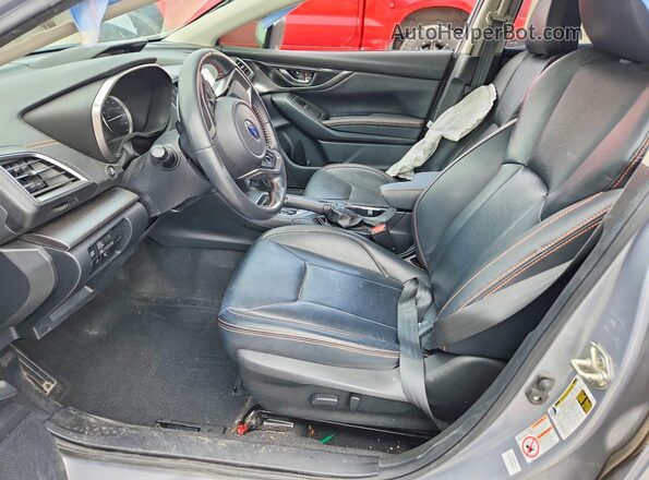 JF2GTANC3L8209786 2020 SUBARU CROSSTREK Silver Vista interior delantera