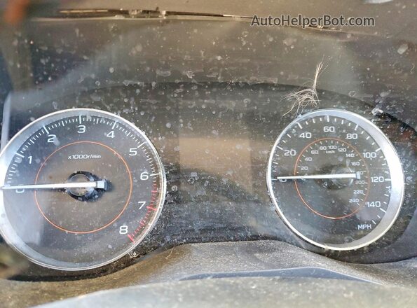 JF2GTANC5LH271867 2020 SUBARU CROSSTREK Синий Вид щитка приборов