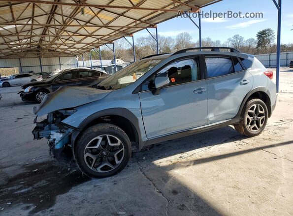 JF2GTANC5LH271867 2020 SUBARU CROSSTREK Синий Передняя левая четверть
