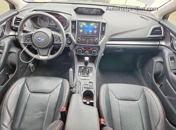JF2GTANC8K8325919 2019 SUBARU CROSSTREK Черный Вид панели приборов