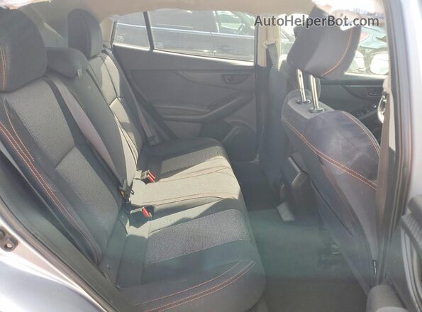 JF2GTAPC0M8308676 2021 SUBARU CROSSTREK Silver Vista de los asientos traseros