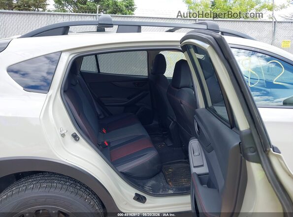 JF2GTAPC0P8240044 2023 SUBARU CROSSTREK Beige VIN კოდის სტიკერის ხედი