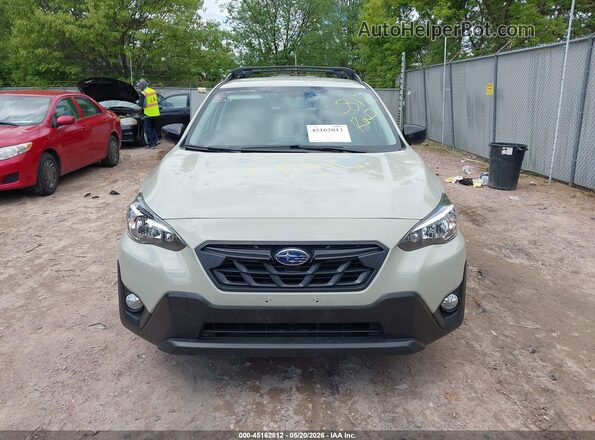 JF2GTAPC0P8240044 2023 SUBARU CROSSTREK Beige ხელსაწყოთა პანელის ხედი