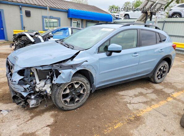 JF2GTAPC2L8239987 2020 SUBARU CROSSTREK Синий Передняя левая четверть