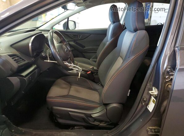 JF2GTAPC2L8275887 2020 SUBARU CROSSTREK Серый Вид салона спереди