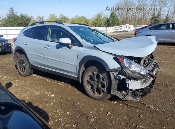 JF2GTAPC2M8320327 2021 SUBARU CROSSTREK Blue Передня права чверть