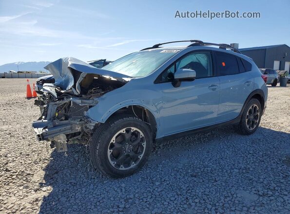 JF2GTAPC2MH666118 2021 SUBARU CROSSTREK Blue Front left