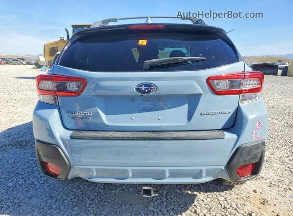 JF2GTAPC2MH666118 2021 SUBARU CROSSTREK Blue Rear view