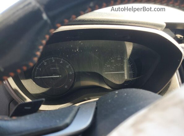 JF2GTAPC2MH666118 2021 SUBARU CROSSTREK Blue Instrument cluster view