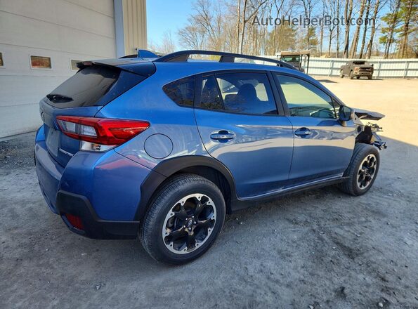 JF2GTAPC2NH204272 2022 SUBARU CROSSTREK Синий Задняя правая четверть
