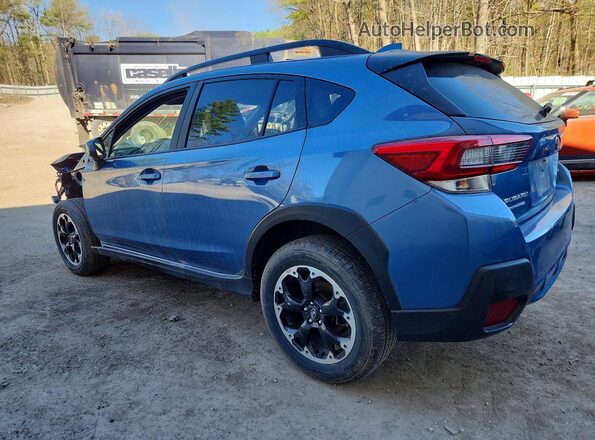 JF2GTAPC2NH204272 2022 SUBARU CROSSTREK Синий Задняя левая четверть