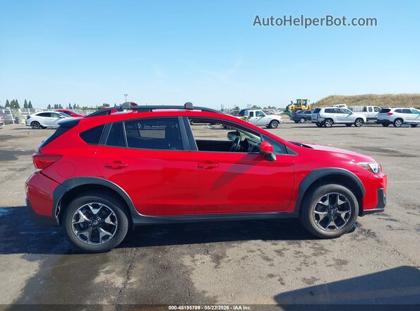 JF2GTAPC3L8242977 2020 SUBARU CROSSTREK Red Vista interior trasera