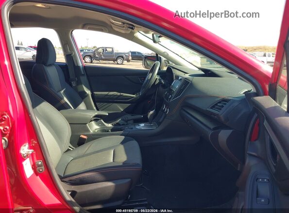 JF2GTAPC3L8242977 2020 SUBARU CROSSTREK Red Vista interior delantera