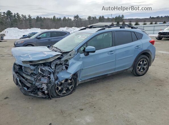 JF2GTAPC3L8247418 2020 SUBARU CROSSTREK Синий Передняя левая четверть