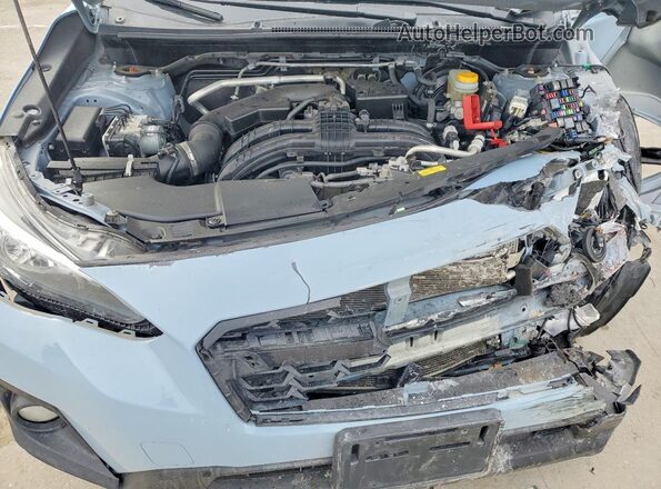 JF2GTAPC3L8247418 2020 SUBARU CROSSTREK Синий Вид задней части салона