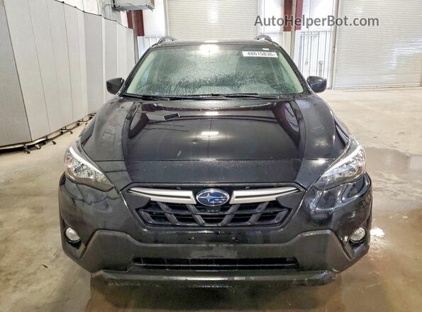 JF2GTAPC3M8275818 2021 SUBARU CROSSTREK Black Вид спереду