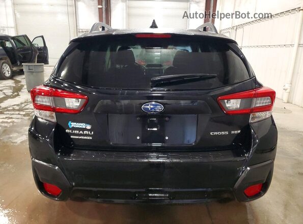 JF2GTAPC3M8275818 2021 SUBARU CROSSTREK Black Вид ззаду