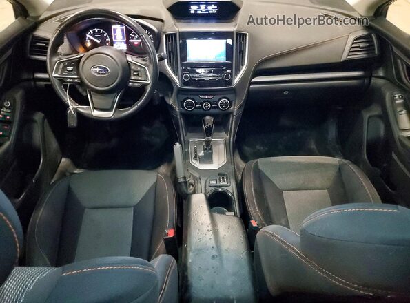 JF2GTAPC3M8275818 2021 SUBARU CROSSTREK Black Вид панелі приладів