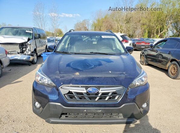 JF2GTAPC5MH337767 2021 SUBARU CROSSTREK Blue წინა ხედი