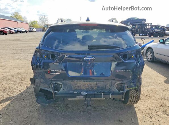 JF2GTAPC5MH337767 2021 SUBARU CROSSTREK Blue უკანა ხედი
