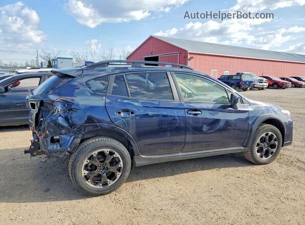 JF2GTAPC5MH337767 2021 SUBARU CROSSTREK Blue უკანა მარჯვენა