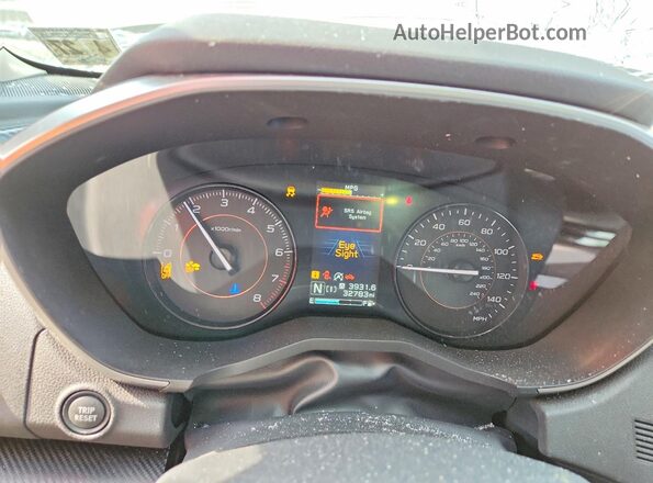 JF2GTAPC5N8232065 2022 SUBARU CROSSTREK Белый Вид щитка приборов