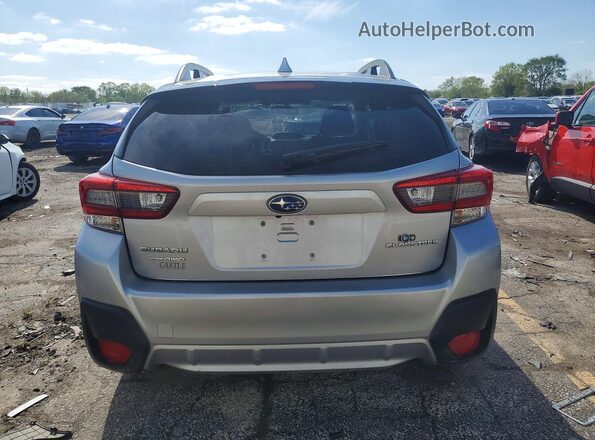 JF2GTAPC6L8235490 2020 SUBARU CROSSTREK Silver Вид ззаду