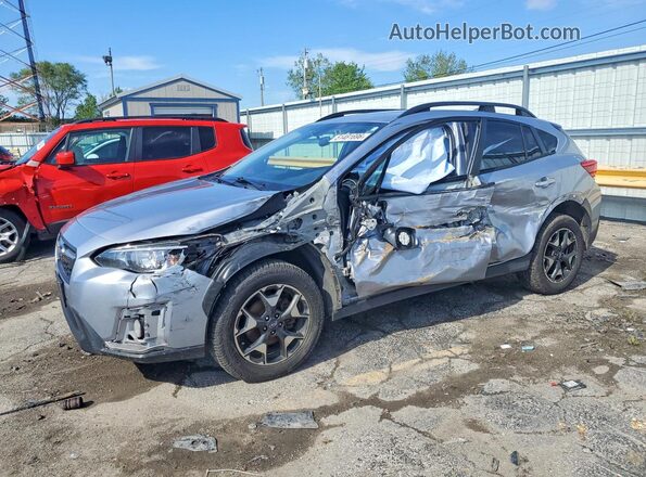 JF2GTAPC6L8235490 2020 SUBARU CROSSTREK Silver Передня ліва чверть