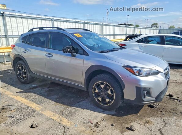 JF2GTAPC6L8235490 2020 SUBARU CROSSTREK Silver Передня права чверть