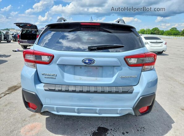 JF2GTAPC6MH356117 2021 SUBARU CROSSTREK Blue Vista trasera