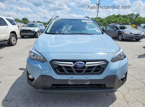 JF2GTAPC6MH356117 2021 SUBARU CROSSTREK Blue Vista frontal