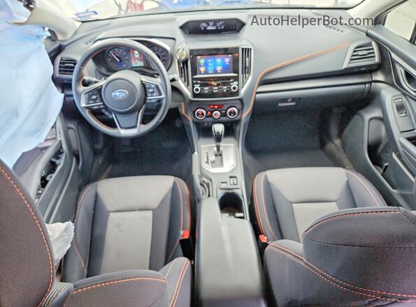 JF2GTAPC6MH356117 2021 SUBARU CROSSTREK Blue Vista del salpicadero