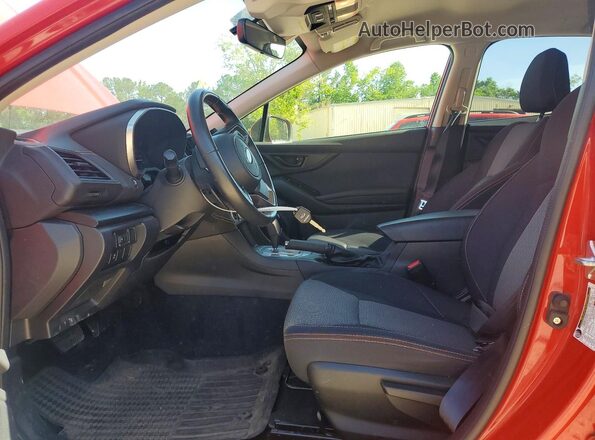 JF2GTAPC6PH240226 2023 SUBARU CROSSTREK Red Вид салону спереду