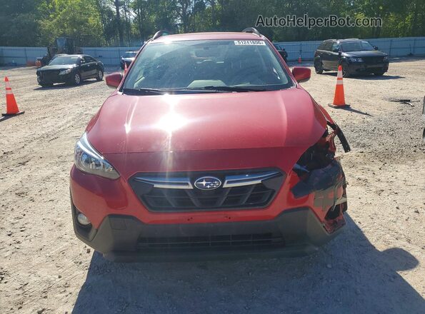 JF2GTAPC6PH240226 2023 SUBARU CROSSTREK Red Вид спереду