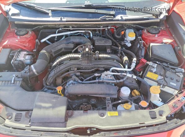 JF2GTAPC6PH240226 2023 SUBARU CROSSTREK Red Вид задньої частини салону