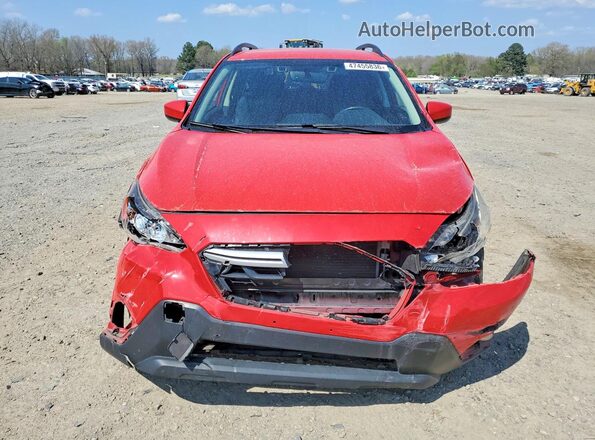 JF2GTAPC7MH349225 2021 SUBARU CROSSTREK Красный Вид спереди