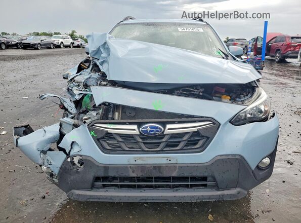 JF2GTAPC7NH218104 2022 SUBARU CROSSTREK Blue Widok z przodu