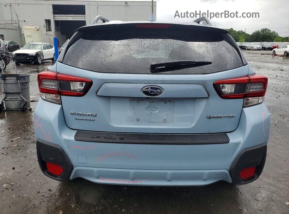 JF2GTAPC7NH218104 2022 SUBARU CROSSTREK Blue Widok z tyłu