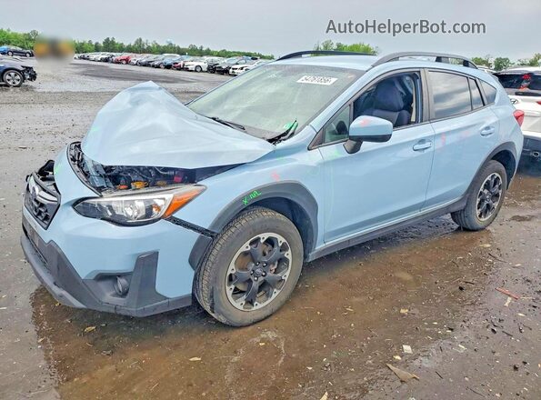 JF2GTAPC7NH218104 2022 SUBARU CROSSTREK Blue Przód lewy