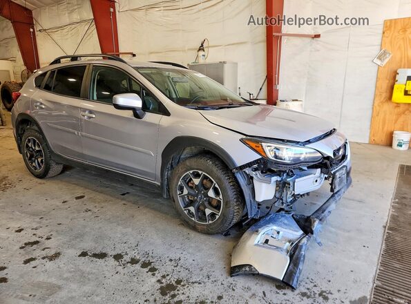 JF2GTAPC9L8278009 2020 SUBARU CROSSTREK Серебряный Передняя правая четверть