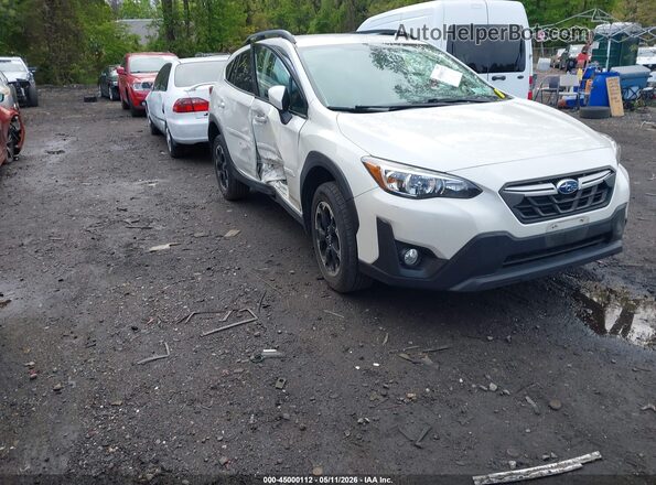 JF2GTAPC9M8360274 2021 SUBARU CROSSTREK Белый Передняя правая четверть