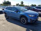 2021 Subaru Crosstrek Premium Blue vin: JF2GTAPCXMH651544
