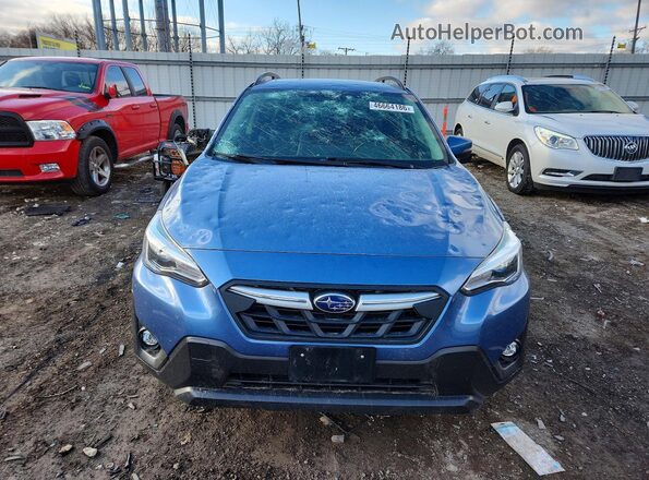 JF2GTHMC0MH367174 2021 SUBARU CROSSTREK Синий Вид спереди