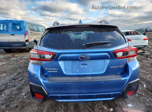 JF2GTHMC0MH367174 2021 SUBARU CROSSTREK Синий Вид сзади