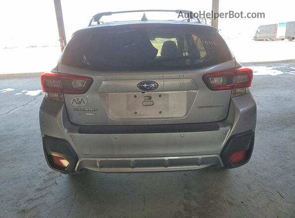 JF2GTHMC1M8224511 2021 SUBARU CROSSTREK Silver Widok z tyłu